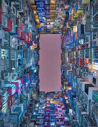 Welcome To One Of Hong Kong S Most Instagrammable Locations The Monster Building At Yik Cheong And Montane Mansion Tog Photo Cyberpunk City City Aesthetic