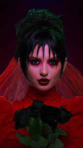 Lydia Deetz 2024 or 1988? 🪲❤️‍🔥 #beetlejuice #lydiadeetz  #lydiadeetzcosplay #halloweentransition #makeuptransformation #beetlejuice2  #spookyseason