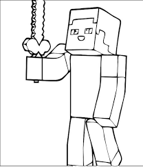 Printable minecraft zombies coloring pages. Minecraft Zombie Coloring Pages For Kids Drawing With Crayons