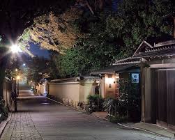 kyoto japan i miss japan this night time shot of a quiet neighborhood reminded of me the night we got into tokyo japanese countryside japan tourism kyoto
