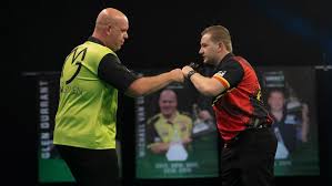 All matches will be played behind closed doors at the. Darts Results Four Draws Kick Off Premier League As Nathan Aspinall Goes Top