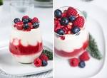 Nachtisch mit joghurt