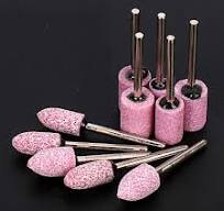 Amazon.com: 50 piezas dremel Rosa óxido de aluminio montado ...