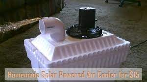 Homemade Solar Powered Air Cooler For 15 Diy Air Conditioner Homemade Air Conditioner Camping Air Conditioner