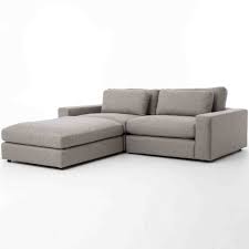 Sectional or sofa —which is better? Bloor Gray Contemporary 3 Piece Small Sectional Sofa Zin Home
