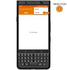 Blackberry Keyone (Bbb100-1) - Change Or Reset Voicemail Password - At&T