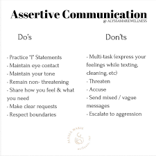 Alyssa Lia Mancao Therapist On Instagram On Communication Assertive Communication Emotional Awareness Emotional Wellness