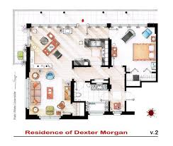 10 Floor Plans Of The Most Famous Tv Apartments In The World Desenho De Chao Floor Plan Planejamento De Producao