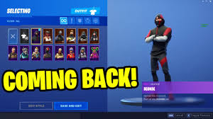 Check spelling or type a new query. Ikonik Skin Return Release Date In Fortnite Item Shop Ikonik Skin Coming Back Youtube
