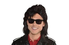 Full House Mullet Uncle Jessie John Stamos Wig