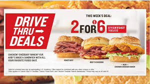 New Chicken Cheddar Ranch Sandwich Joins Arby S 2 For 6 Everyday Value Deal In 2020 Roast Beef Sandwiches Food Fast Food Items