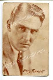 PERCY MARMONT-PORTRAIT-1920-ARCADE CARD! G