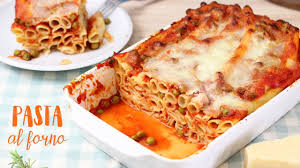 Pasta Al Forno Con Pomodoro E Mozzarella Ziti Al Forno Ricetta Facile Baked Pasta Youtube