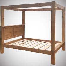 We specialize in making unique contemporary, designer four poster beds that will last a lifetime. 4ft6 Double Four Poster Solid Wood Bed Frame Hidden Fittings Chunky Panel Ebay