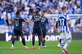 real sociedad vs real madrid timeline