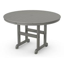 Round dining table brings modern, sophisticated style to your home. Polywood Round 48 Dining Table Rt248 Polywood Official Store