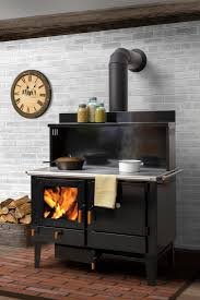 They are still used for heating spaces in some cases but they also gained a decorative role, just like fireplaces. 5 Favorites Wood Burning Cookstoves For The Kitchen Remodelista