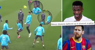 Check spelling or type a new query. Imagine If They Did It Against Messi Casemiro And Courtois Troll Vinicius In Training Episode Goes Viral