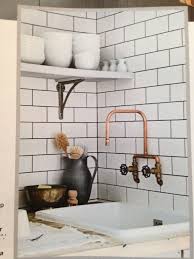Big Fan Of Make Your Own Taps These Are A Great Example With Small Scale Tiles And A Plain English Look Viktorianskaya Kuhnya Promyshlennye Kuhni Dizajn Kuhon
