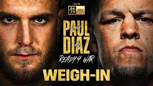 DAZN PPV Weights: Jake Paul Vs. Nate Diaz