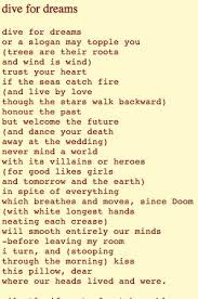 Dive For Dreams E E Cummings Dive For Dreams Or A Slogan May Topple You Trees Are Their Roots Inspirational Poems Dream Quotes Words