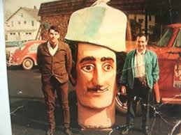 What happened to the iconic statue of the Big Boy restaurant in St. Ignace,  Michigan?