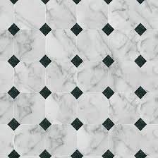 Maybe a texture, but keep the pattern subdued and let the carrera marble vanity be the centerpiece. Textures Texture Seamless Carrara Marble Floor Tile Texture Seamless 14820 Textures Architecture Marble Floor Marble Floor Pattern Carrara Marble Floor