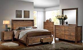 With the help of a nightstand on each side of the bed. Wooden Bedroom Furniture Storiestrending Com