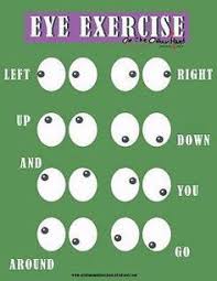 Exercise To Keep Get Your Eye Muscles Limber And Strong It Won T Change Your Prescription But Will Improve Eye Stra Eye Exercises Vision Eye Eye Care Health