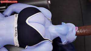 Widowmaker Rides on Big Black Cock | qosvideos