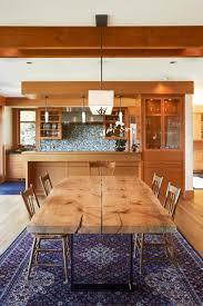 Live edge kitchen table and chairs. Live Edge Dining Table Houzz