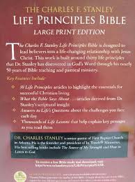 He is the author of numerous books, including the blessings of brokenness and other titles in the popular a touch of his. Nasb Charles F Stanley Life Principles Bible Large Print Hardcover Shopee Philippines