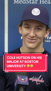 Cole Hutson Saying His Major