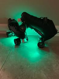 Bluetooth Controlled Dual Strand Roller Skate Lights In 2020 Roller Skating Roller Skate