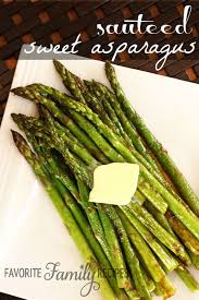 Sauteed Sweet Asparagus From Favorite Family Recipes Recipes Low Calorie Side Dishes Asparagus Recipe