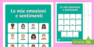 See more of l'abc delle emozioni odv, bomboniere solidali on facebook. Le Mie Emozioni E Sentimenti Scuola Primaria