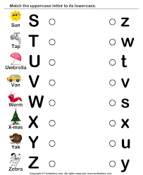 Download And Print Turtle Diary 39 S Draw Line To Match Letters S To English Worksheets For Kindergarten Alphabet Worksheets Alphabet Worksheets Kindergarten