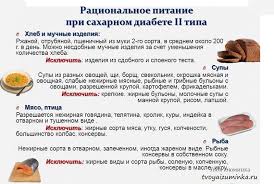 Запрещенные и разрешенные продукты и «хлебная именно поэтому их с осторожностью включают в рацион. Dieta Pri Saharnom Diabete 2 Tipa