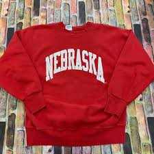 Vintage Vintage Nebraska Sweatshirt Grailed