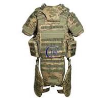 Multicam Özelleştirilmiş Vücut ve Bacak Koruma Kurşun Geçirmez Yelek