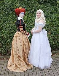 Girls size 4 authentic disney deluxe alice in wonderland costume dress. Mirana The White Queen Alice In Wonderland Tim Burton Cosplay By Mohmoh Cosplay Com