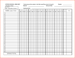 Printable Attendance Sheet 14 Free Printable Attendance