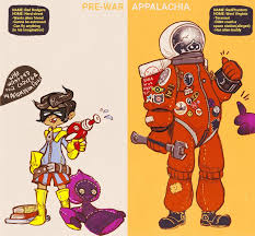 Fallout 76 Before And After Spaceman Redphantom By Overshia On Deviantart Fallout Fan Art Fallout Funny Fallout Art
