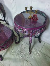 This fantastic collection of side tables, coffee tables, and end tables transforms your living space visually while providing practical application and storage options. Sold Gothic Victorian Coffee Table And End Tables Eclat Designs By Crystin