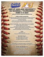 You may register and pay using the baseball nation ballparks will be used as the primary sites for all events. Ohio Baseball Tournaments