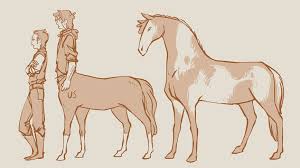 Centaur Comparison Doodle Stuff Height Chart Mythical