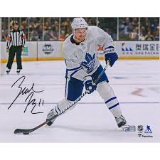 #11 for the toronto maple leafs, author, president of eleven holdings corp. Zach Hyman Toronto Maple Leafs Fanatics Authentic Autographed 8 X 10 White Jersey Shooting Photograph In 2021