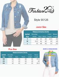 Details About Women S Plus Junior Size Cropped Ripped Denim Jackets Long Sleeve Jean Coats
