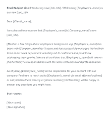If your recipient is busy, on holiday, or if they just don't care, they may not respond to your email right away. New Employee Introduction Email To Clients Template Workable