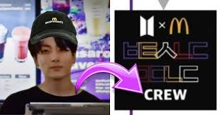 What is that on earth?pic.twitter.com/oud3ziqasf. Mcdonald S Employees Are Soon Getting Bts Shirts Here S What It Looks Like Koreaboo